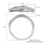 Weißer Zirkon Ring, 925 Silber (Größe 16.00) ca. 0.91 ct image number 6