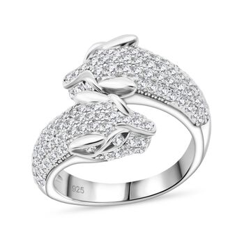 LUSTRO STELLA wei&szlig;er Zirkonia Ring