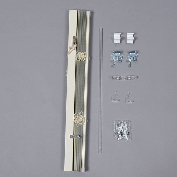 Klemmjalousie aus Aluminium, Beige  image number 6