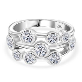Moissanit Ring - 1,55 ct.