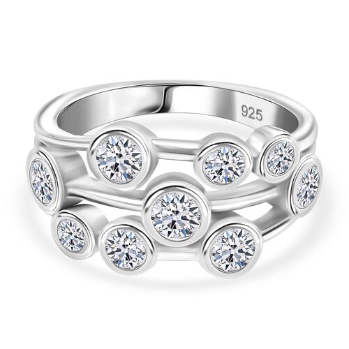 Moissanit Ring - 1,55 ct. image number 0