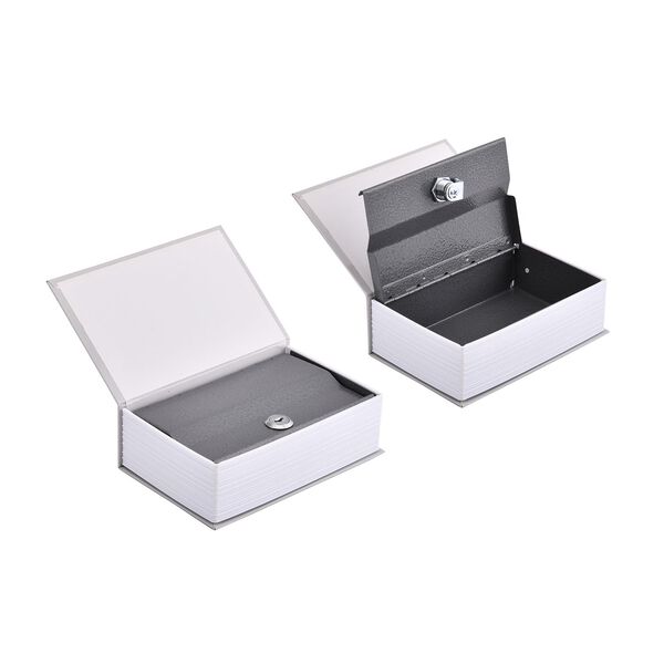 Kleiner Safe mit Schlüsselschloss in Wörterbuch-Form, Big Ben Muster image number 6