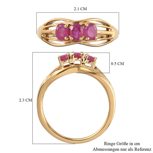 Afrikanischer Rubin-Ring - 0,77 ct. image number 7