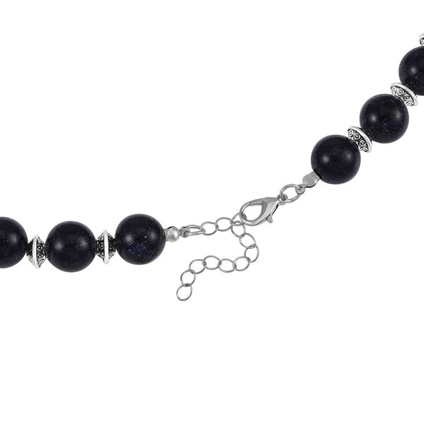 Blauer Sandstein Schmuckset  Legierung Antik-silber-Plattierung ca. 275.00 ct image number 5