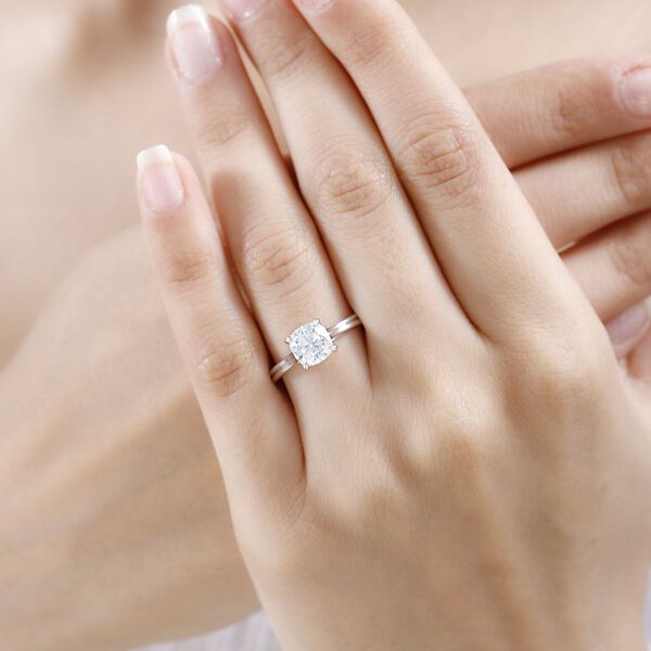 Moissanit Ring - 1,66 ct. image number 3