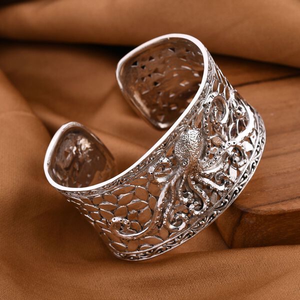 Royal Bali - 925 Silber Armreif ca. 19 cm ca. 66,69g image number 2