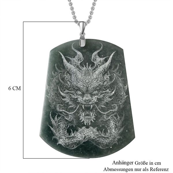 Jade Schmuckset 925 Silber rhodiniert ca. 110,00 ct. image number 5