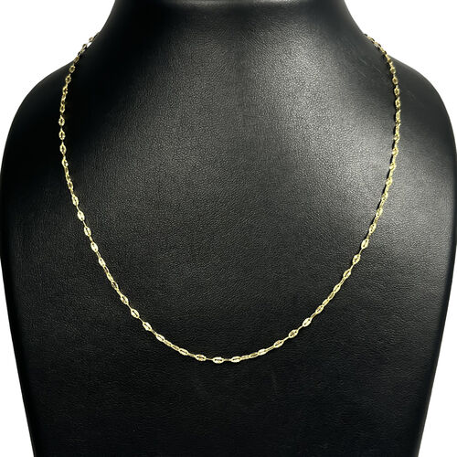 Stern-Kette, ca. 50 cm, 925 Silber vergoldet, ca. 2,80g image number 1