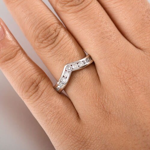 LUXURIANT DIAMOND - Lab Grown Diamant SI-GH Ring 925 Silber rhodiniert (Größe 18.00) ca. 1.17 ct image number 2