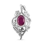 Royal Bali - Afrikanischer Rubin-Anhänger, 925 Silber ca. 1,50 ct