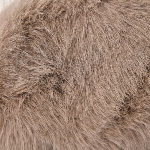 Hut aus Kunstfell, Grau image number 3