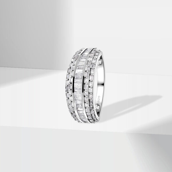 Weißer Diamant-Ring - 1 ct. image number 2