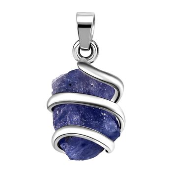 Tansanit-Anh&auml;nger, 925 Silber ca. 10,76 ct