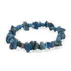 Neon Apatit Armband, flexibel, ca. 85.00 ct