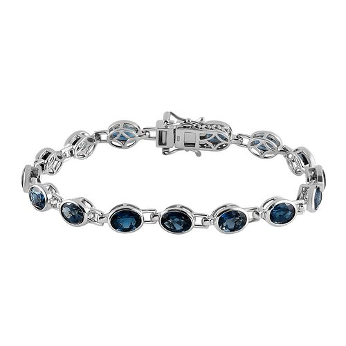 London Blau Topas-Armband, 19 cm image number 0