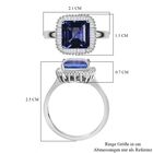 RHAPSODY AAAA Tansanit und VS EF Diamant Ring - 3,41 ct. image number 6