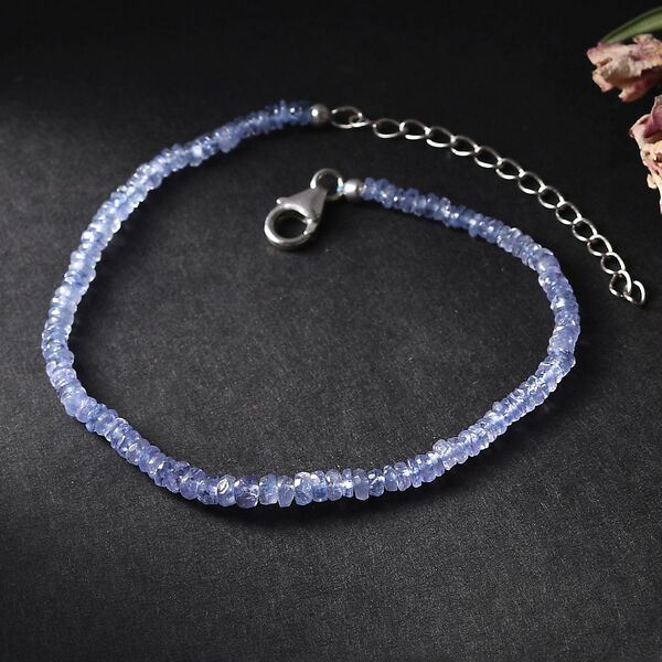 Tansanit Armband, 19 cm - 20 ct. image number 1