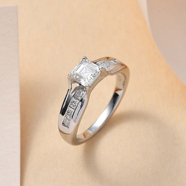 Moissanit Ring - 1,15 ct. image number 6