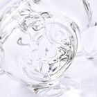 Dekorative Kristallglas Hunde-Figur auf quadratischem Ständer, 12x6x15 cm, Weiß image number 6