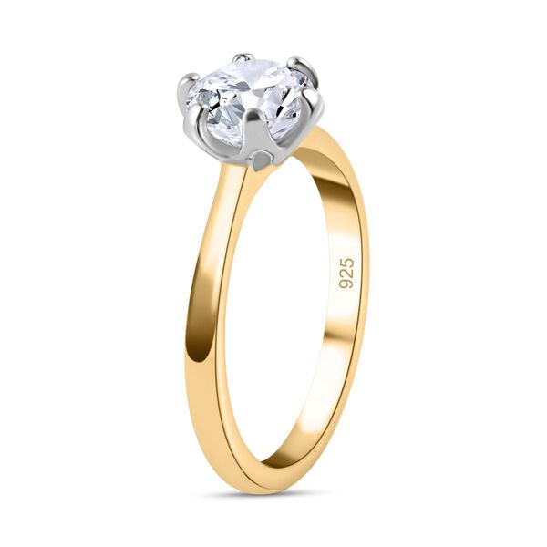 Moissanit Ring, ca. 0,93 ct. image number 7