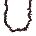 Roter Granat Halskette 76 cm ca. 409,00 ct.