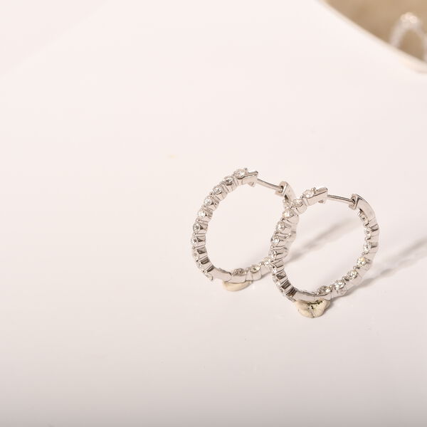 LUXURIANT SI1-SI2-GH Labor Diamant Ohrringe - 1,50 ct. image number 9