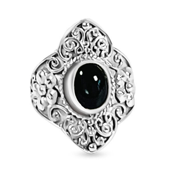 Schwarzer Stern-Diopsid Ring - 2,10 ct. image number 0