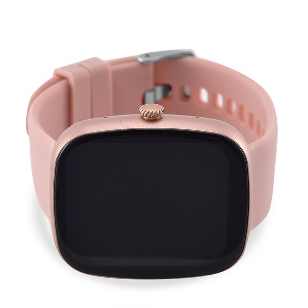 VS10 Smartwatch 4-in-1 Set mit TFT Touchscreen, 3 Silikon-Wechselarmb&auml;ndern, Bluetooth-Anrufen, Sprachassistent, Herzfrequenz- und Schlaftracking, wasserdichtes Geh&auml;use, Rosa image number 3