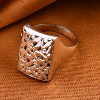 Royal Bali Kollektion- Strukturierter Ring, 925 Silber