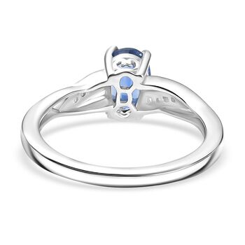 D'Joy 2er-Set AA Nat&uuml;rliches Kaschmir Kyanit und Zirkon Schmuckset - 3,17 ct.