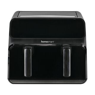 Hei&szlig;luftfritteuse Deluxe: 8,5L Kapazit&auml;t, 1700W, Touch-Display und Dual-Korb-System, schwarz