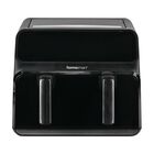 Heißluftfritteuse Deluxe: 8,5L Kapazität, 1700W, Touch-Display und Dual-Korb-System, schwarz