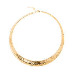 Kette im Netz-Design in 585 Gelbgold, 40,5+5cm