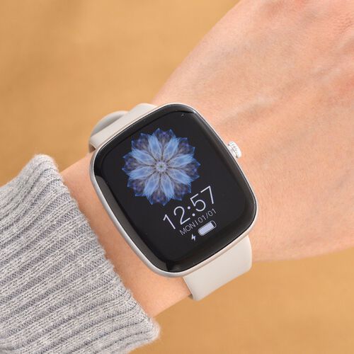 V510 Smartwatch, 4-in-1 Set, 1x Smartwatch, 3x Wechselarmbänder, Wasserdichtes Gehäuse, Silikonband, Blau image number 1
