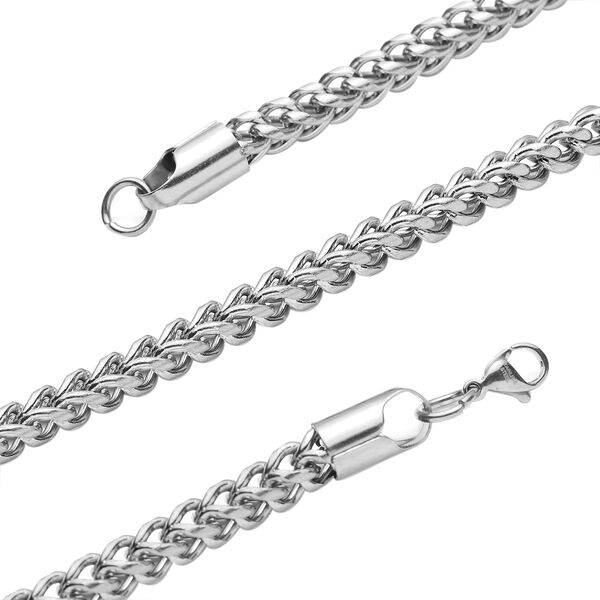 Halskette ca. 60 cm Edelstahl image number 4