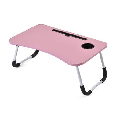 Folding table - Pink Size: 37*60*26cm Color: Pink Weight: 2000g Material: Plastic