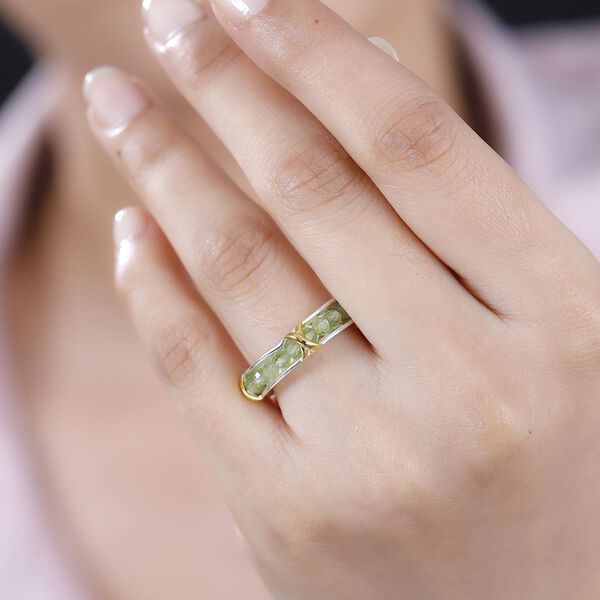 Nat&uuml;rlicher Peridot Ring - 6 ct. image number 3