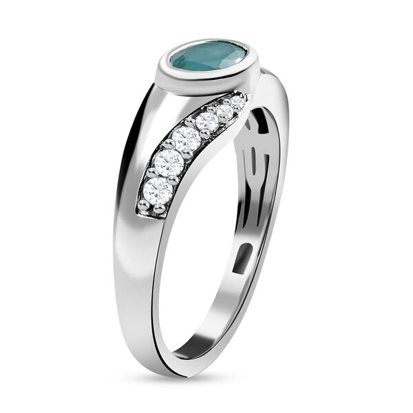 Grandidierit und Zirkon-Ring - 0,72 ct. image number 5