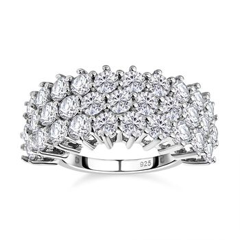Moissanit Ring - 3,32 ct.