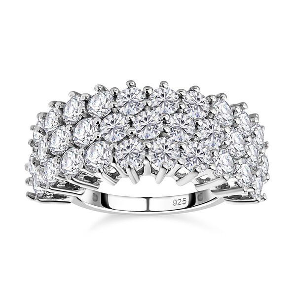 Moissanit Ring - 3,32 ct. image number 4