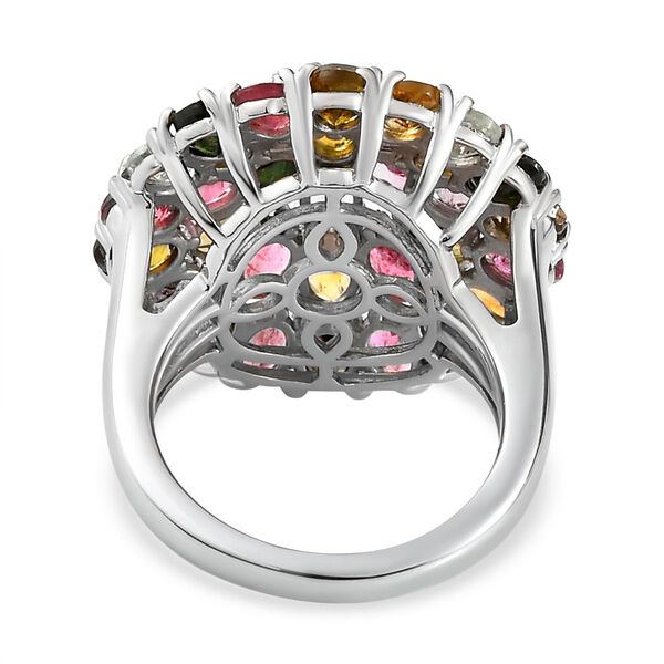 Natürlicher Mehrfach-Turmalin Ring image number 6