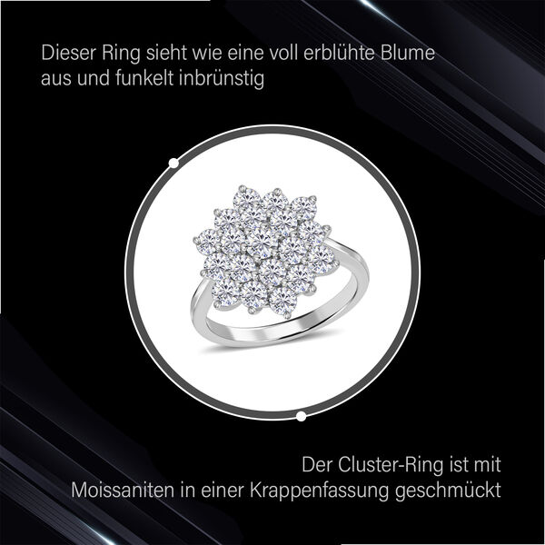 Funkelnde K&ouml;nigin- Moissanit Ring- 2,09 ct. image number 1