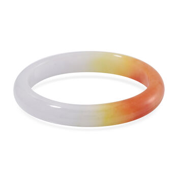 EXTREM SELTEN - Nat&uuml;rlicher Mehrfarbiger Jade Armreif 20 cm ca. 250.00 ct