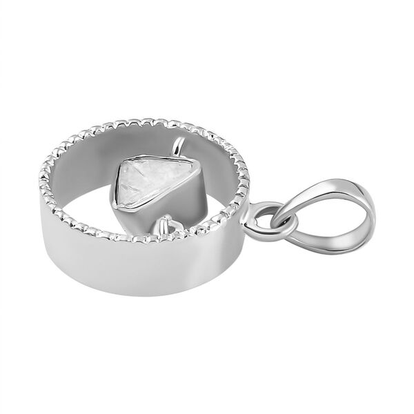 Handgearbeiteter Polki-Diamant-Anh&auml;nger image number 5