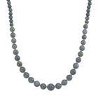 D'Joy EXTREM SELTEN - Natürlicher Olmek Jadeit Halskette ca. 50 cm 925 Silber vergoldet ca. 400.00 ct