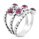 Royal Bali Kollektion - rosa Turmalin-Ring, 925 Silber (Größe 19.00) ca. 3,07 ct image number 3