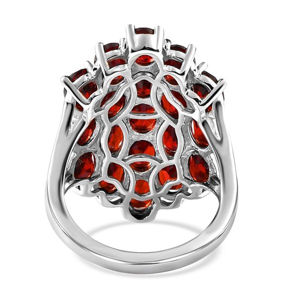 Roter Granat Ring - 8ct. image number 6