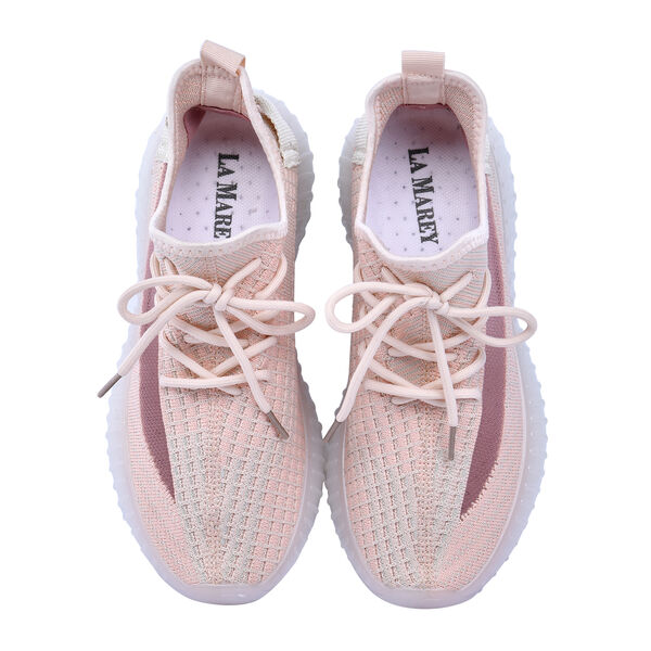 LA MAREY - atmungsaktive Damen-Sneaker, Größe 40, Rosa image number 2