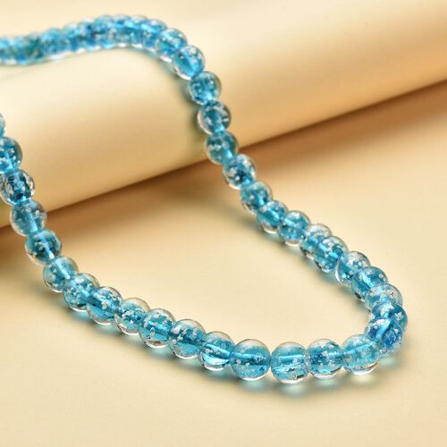 Blaues Murano-Stil Glas Halskette ca. 50 cm Standard image number 1