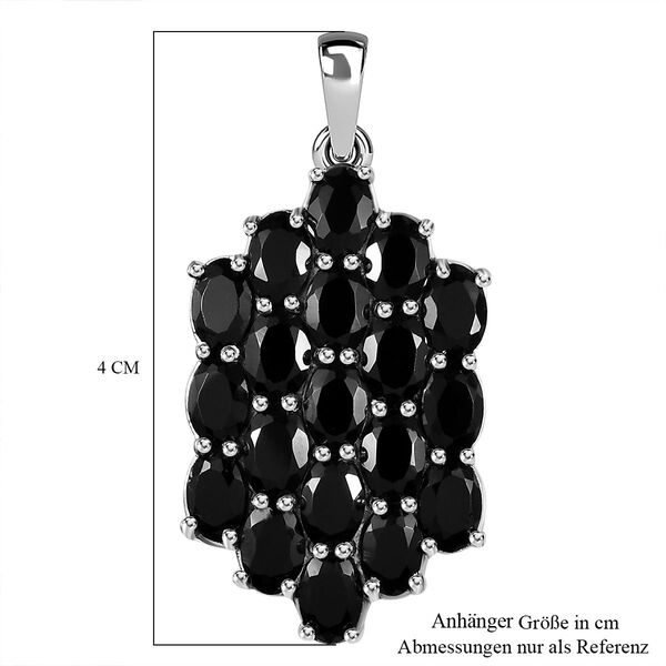 Schwarzer Spinell-Anh&auml;nger - 7,38 ct. image number 6